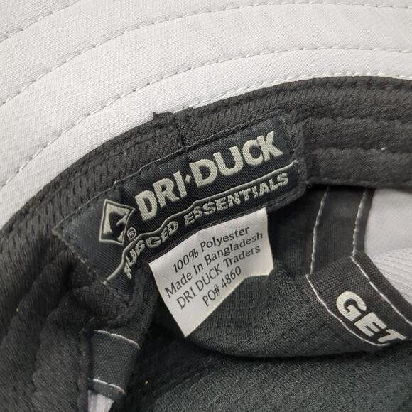 YNG Dri-Duck Boonie Hat Gray One Size Adjustable Drawstring Polyester - Picture 8 of 9